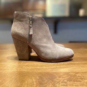 Rag and Bone Margot Suede Ankle Boots - Neutral